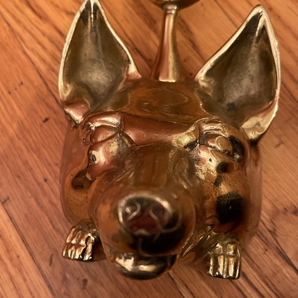 Vintage Virginia Metalcrafters Fox and Amp/Whip Doorstop. - Picture 2 of 6